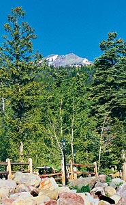 Sangre de Cristo Mountains, the backdrop of Hermit Basin
